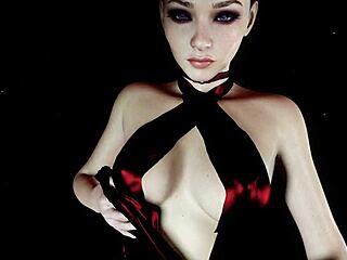 tomboy rides hard at universe's edge with tight grip