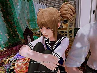 Visual novel walkthrough for Harem Hotel 344