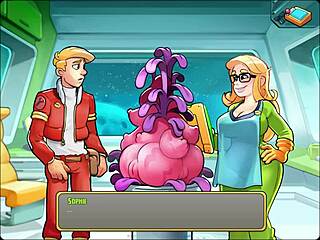 Help a space girl to escape from an unknown planet and get her pregnant by a big cock