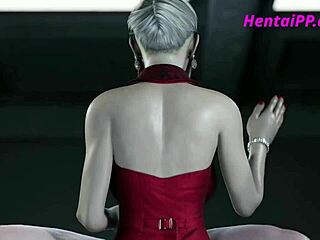3D animation of a hentai parody with a scarlet girl