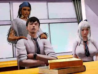 Waifu Academy: Isabela Bianchi Nude Scenes in 3D Porn Game