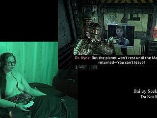 เล่น Deadspace เปลือยๆ ตอน9กับสาวอวบ брюเน็ตต์