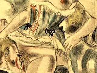 Erotic illustrations from the past