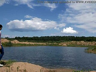 let's wash the car naked and jerk off with huge cumshot outdoors