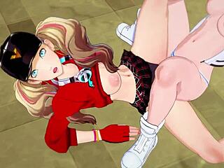 Ann Takamaki and Ryuko Matoi in Wild Lesbian Hentai