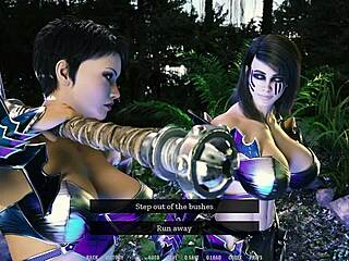 Threesome With Two Horny Milfs In Tales From The Unending Void 33