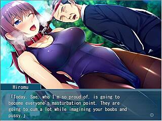 The student council president's secret masochistic desires unfold