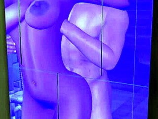 Neighbor captures us bathing in the shower on camera.