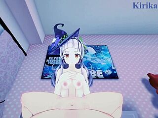 Murasaki Shion's Wild Action in Hololive Vtuber Hentai