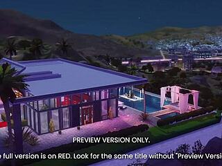 What Secrets Hide in Hollywood Heat 3D Hentai Preview?