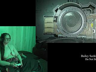 Igram naga Dead Space deo 9 sa brinetom BBW