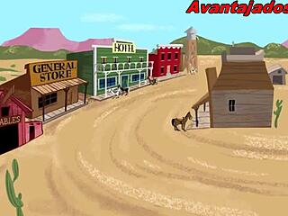 Brazilian Gay Cowboys In Raw Sex Drawing