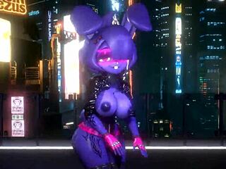 Bonnie FNF Bonfie slays Kpop-Queencard dance moves