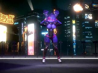 Bonnie FNF Bonfie slays Kpop-Queencard dance moves