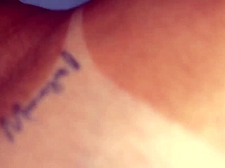 Intense anal pounding with a monster cock, moaning loudly.