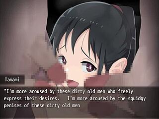 Nympho village student Tamami gets wild in CG hentai action