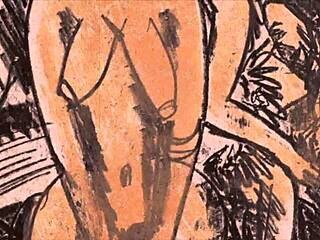 Back in the day, VINTAGE EROTIC DRAWINGS captured raw sensual art.