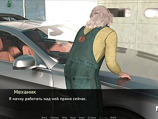 pine falls mechanic fixin car real good y'know