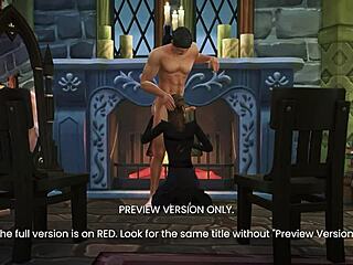 3D animated porn with Game of Thrones theme, naughty lady action