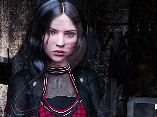 Hey, why’s this oiled model dancing so wild in Fashionbusiness e2 23?