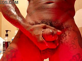 Bbc worship with Hallelujah Johnson in domination and masturbation