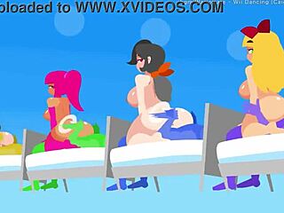 Minus 8 Warioware Animation with BIG TITS and Sexy Hentai Action!