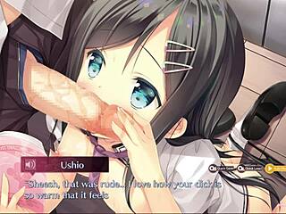 Ushio Aisaka In Marshmallow Scene 2 English Dub