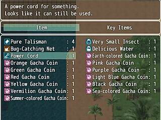 Tanned girl Natsuki in hentai game ep 14 GETS her massive ass SPANKED hard