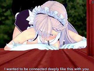 Belfast Seduces Me for Lunch and Hard Fucking in Azurlane Full Movie