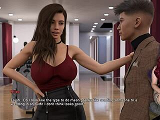 Stappen van ontucht 32 - naakt in paskamer