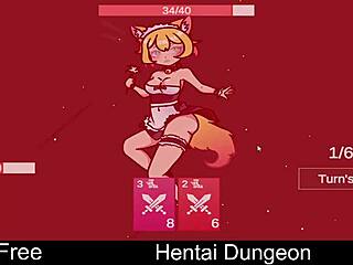 Single player erotic adventure in a dungeon with deck building mechanics and anime style sex scenes