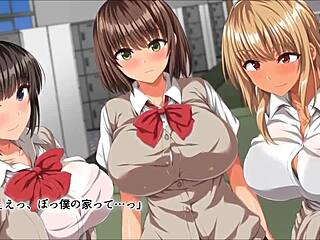 Big cock leads to physical relationships with big-breasted girls