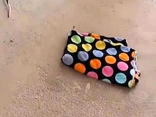 Oh, fucking curvy brunette with monster cock outdoors!