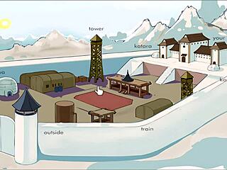 Exploring Korra Oppai in Four Element Trainer Book 5 Part 8.