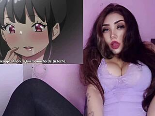 College students experience their first orgy while masturbating to hentai Boku ni Karem 3