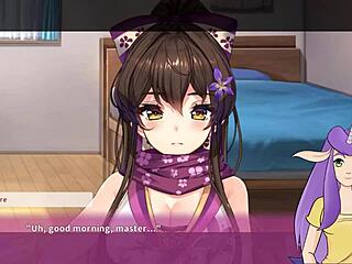 Ninja girl in sexy panties in Ninnin Days part 2