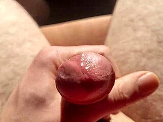 Edging From Flaccid Cock With Precum Play