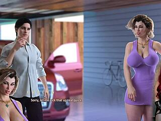 Apocalust 5 - MILF Upskirt Tease in Sexy Lingerie!