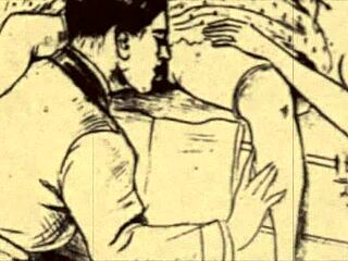 i collect vintage erotic art. featuring retro cartoon and antique styles