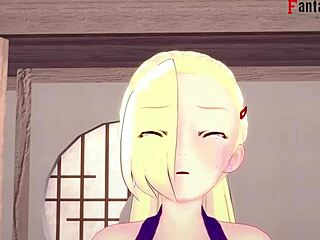 Ino Yamanaka gets a job and gets fucked by Naruto in this animated porn