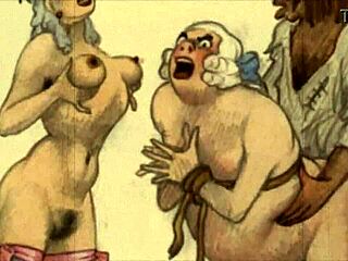 i collect vintage erotic art. featuring retro cartoon and antique styles