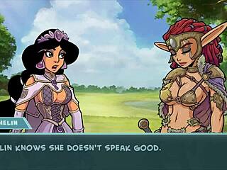 Akabur's Star Channel 34, part 54 - wanna see alien princess dirty talk?