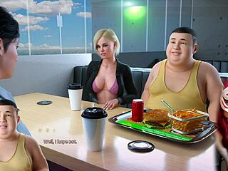 أبوكالوست 5 - ملكة أم تتحرش بفستان قصير في ملابس داخلية مثيرة!