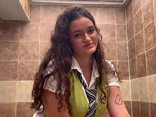 Big Tits Student Bangs Teacher to Pass Economics!