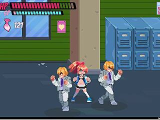 Lewd city girls in animations