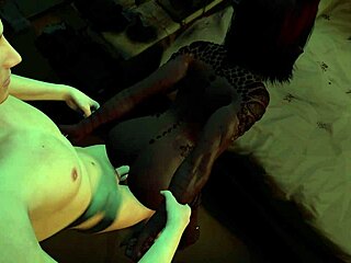 I fucked a succubus in wild 3D hentai animation at night