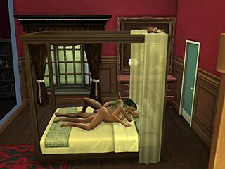 Santu aunty gets naughty with neighbor guy