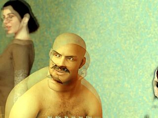Tales from the Deep Eve 3: A fishnet-clad MILF gives her neighbor a handjob