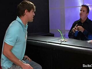 Sexy Gay With Tattoo Gets Ass Licked And Banged Hard