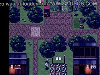 Tanned girl Natsuki in hentai game ep 14 GETS her massive ass SPANKED hard